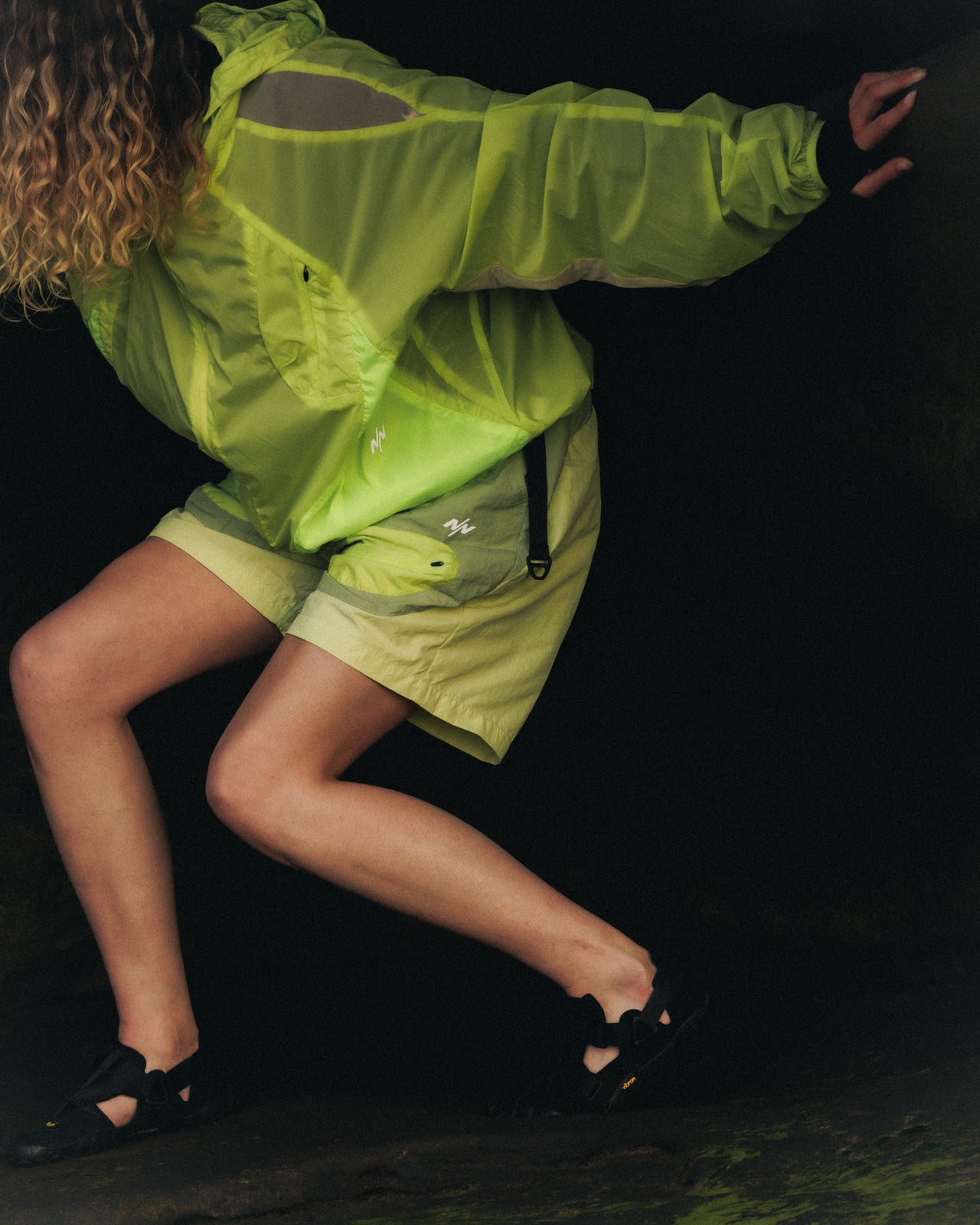 Lagoon Transparent Windbreaker Jacket