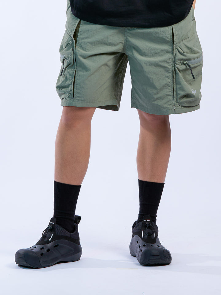 Escape Breathe 3D Pocket Shorts - NINEPointNINE